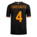 Tanie Strój piłkarski AS Roma Bryan Cristante #4 Koszulka Trzeciej 2023-24 Krótkie Rękawy